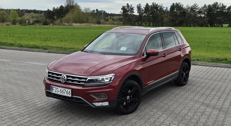 Volkswagen Tiguan cena 89000 przebieg: 177000, rok produkcji 2016 z Iłowa małe 211